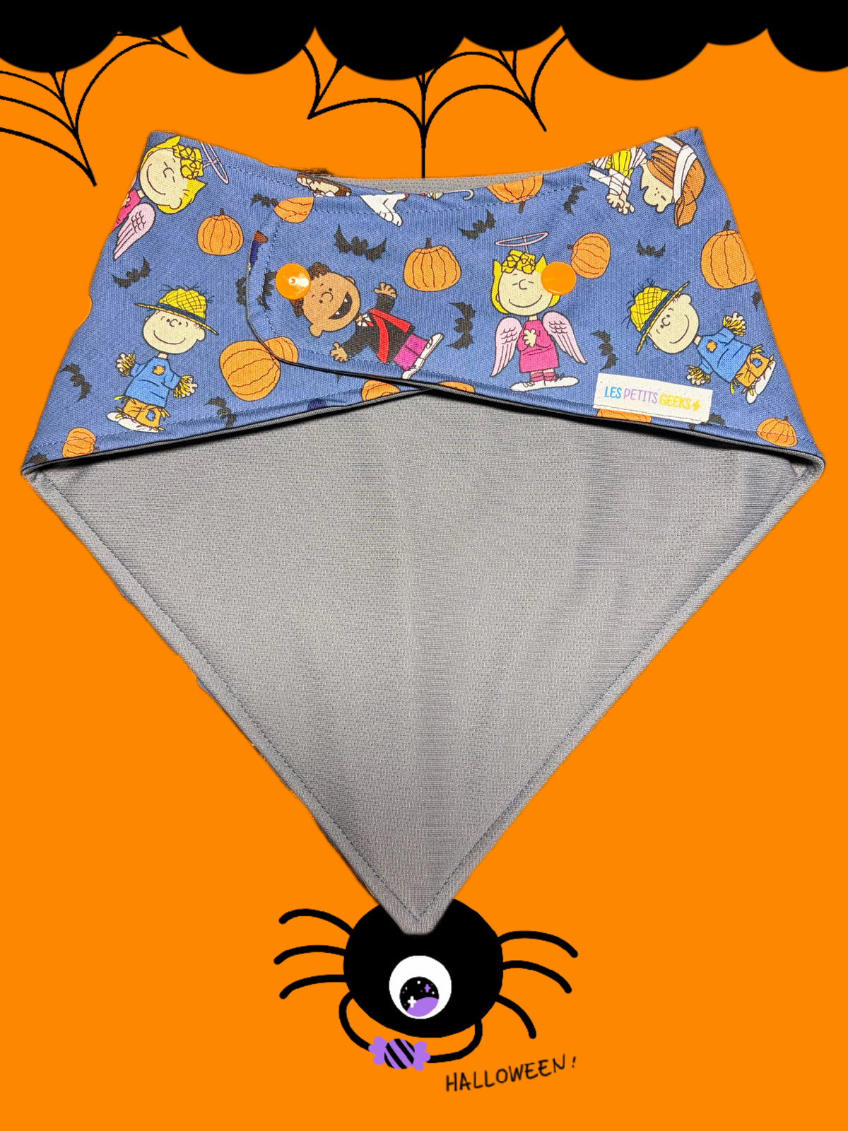 Bavoir adapté |Trick or Geek| Édition Limitée