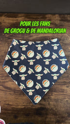 Bavoir adapté  Grogu | Prêt à partir
